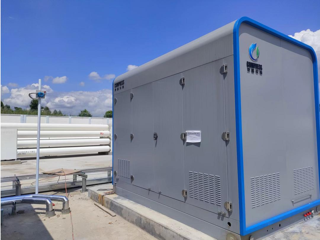 Fixed-station compressor