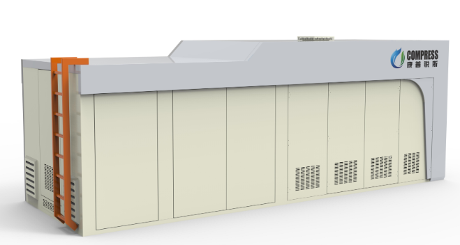 Hydrogen production and hydrogenation integrated station