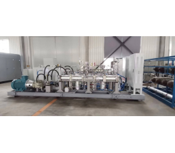 Hydrogen filling the mother station compressor