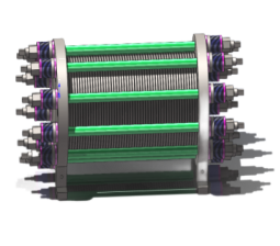 Alkaline water electrolyzer (round)